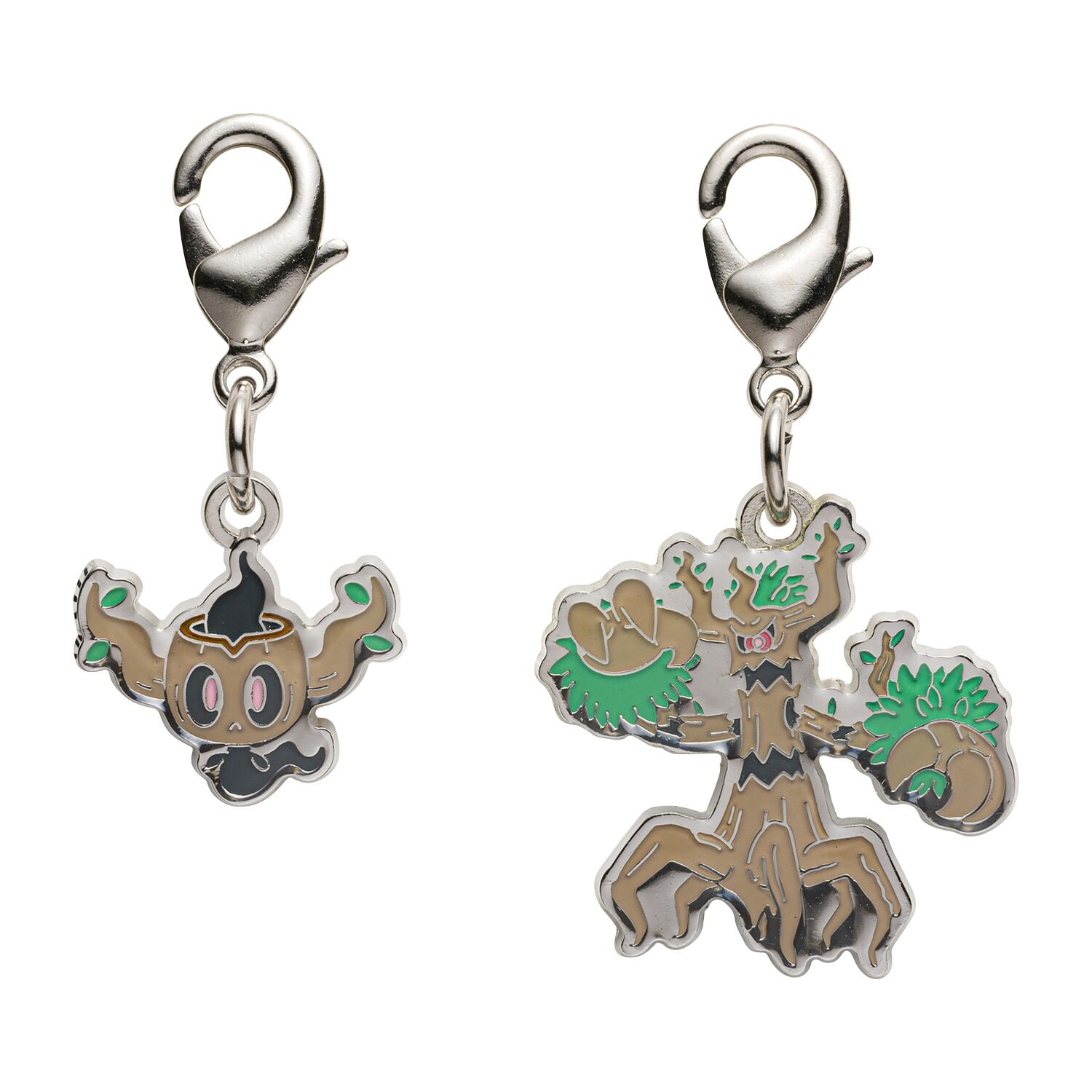 Pokemon Center - Phantump, Trevenant Schlüsselanhänger - 2 Stück