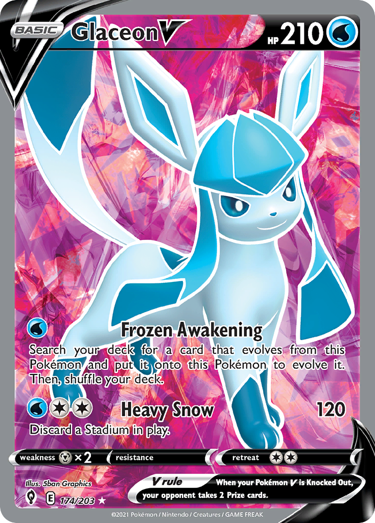 Glaceon V - 174/237 - EN