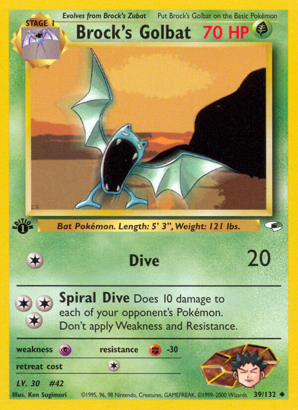Brock’s Golbat - 39/132 - EN