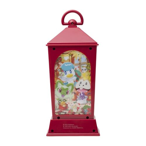 Pokémon Center Original Christmas Toy Factory Stained Glass Style Lantern light