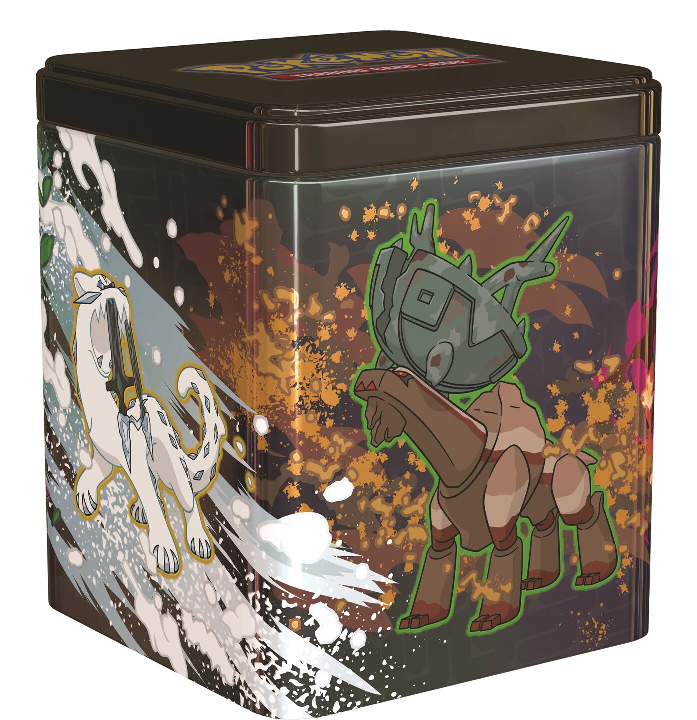 Pokémon Treasures of Ruin Stackable Tin 2025 - EN Pokémon Treasures of Ruin Stackable Tin 2025 - EN