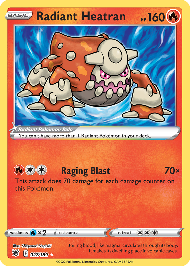 Radiant Heatran - 027/189 - EN