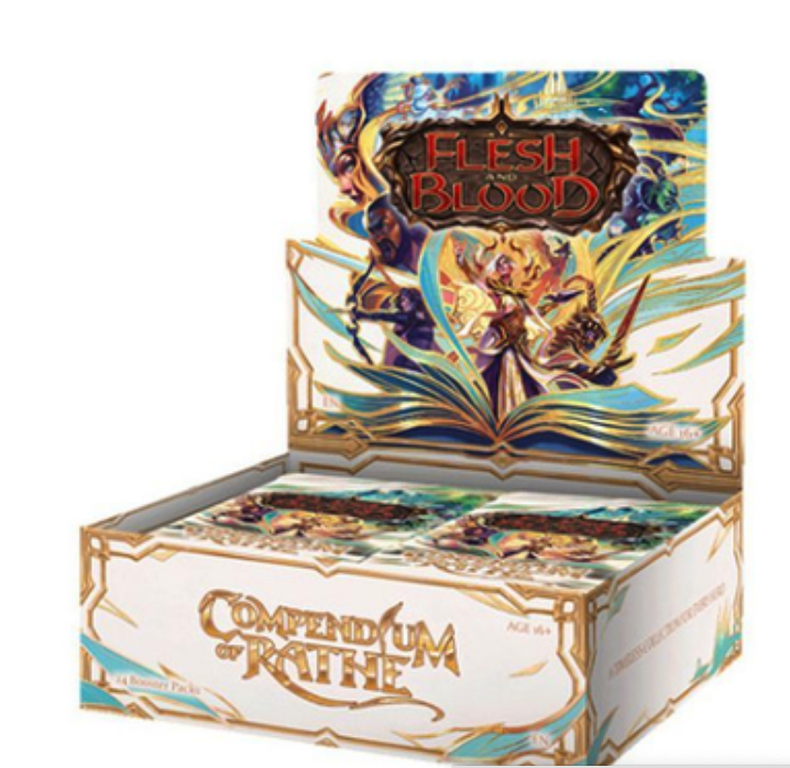 Compendium Of Rathe Booster Display (24) - Flesh & Blood TCG - EN Compendium Of Rathe Booster Display (24) - Flesh & Blood TCG - EN