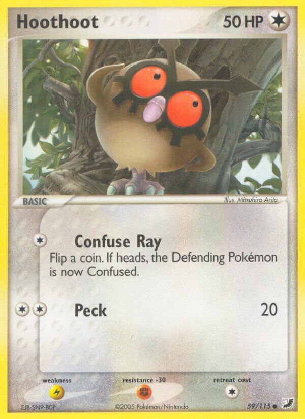 Hoothoot - 59/115 - EN Hoothoot - 59/115 - EN