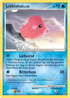 Liebiskus - 35/127 - Pokemon TCG - Near Mint