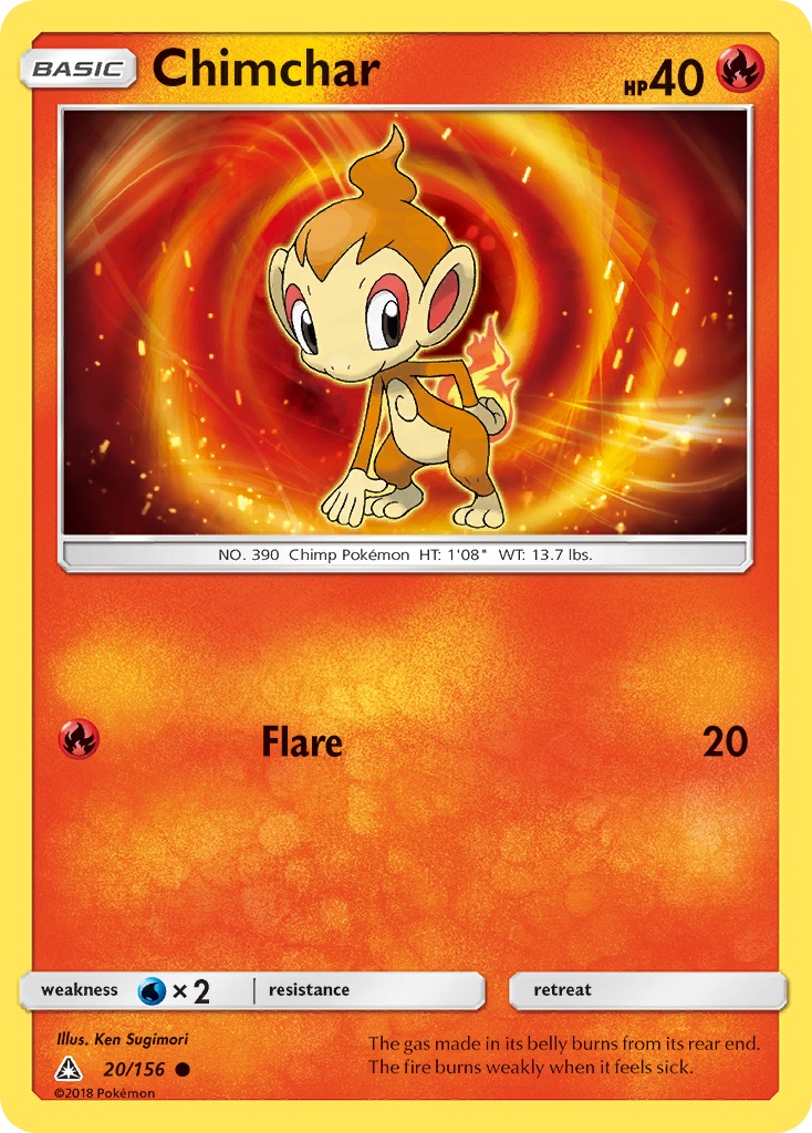 Chimchar - 20/156 - EN