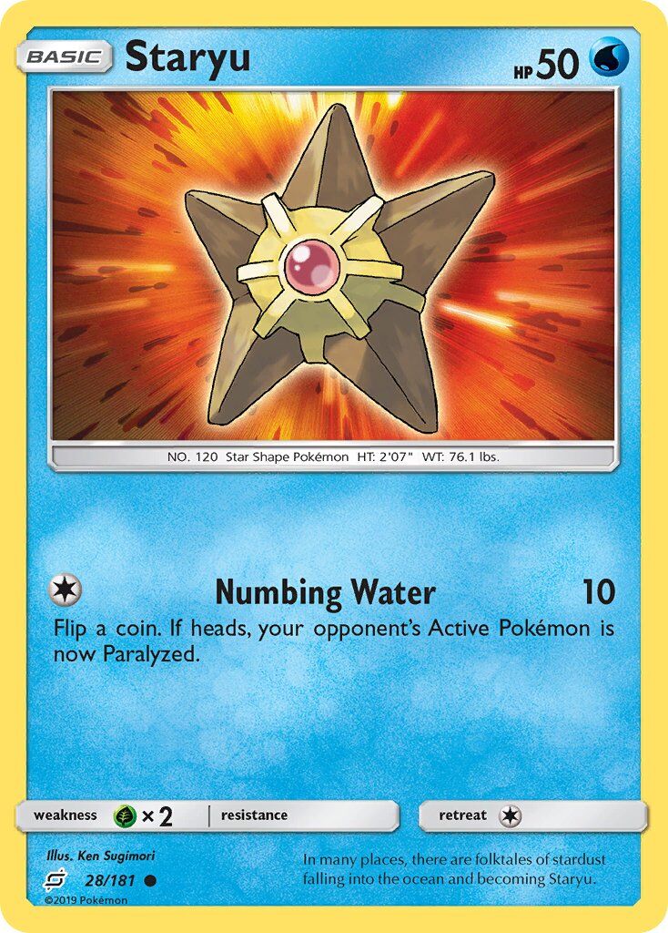 Staryu - 28/181 - EN Staryu - 28/181 - EN