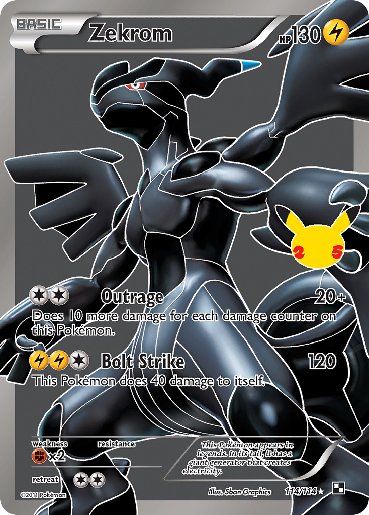 Zekrom - 114/114 - EN Zekrom - 114/114 - EN