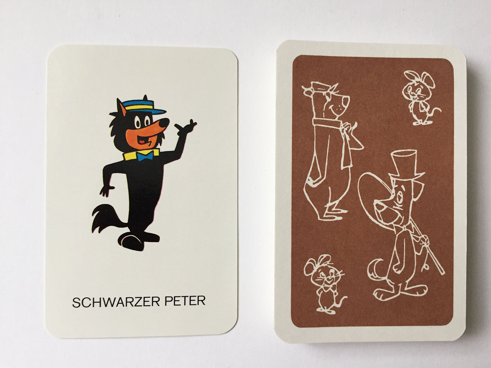 Schwarzer Peter Hucky und Yogi