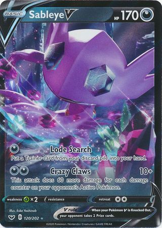 Zobiris V 120/202 - Pokémon TCG