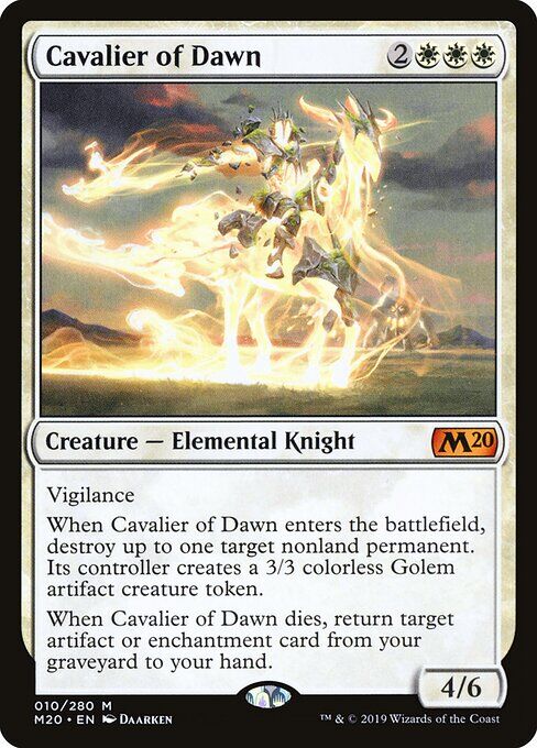 Cavalier of Dawn - M20 10 - Normal - EN - NM
