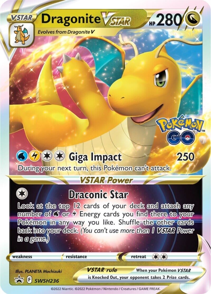 Pokémon GO Premier Deck Holder Collection Dragonite VSTAR Collection Box - EN
