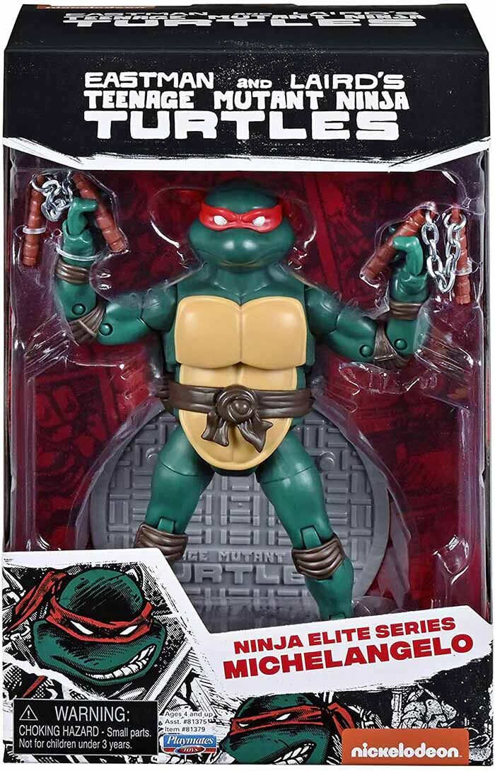 Teenage Mutant Ninja Turtles Elite Series Michelangelo Exclusive Action Figure Teenage Mutant Ninja Turtles Elite Series Michelangelo Exclusive Action Figure