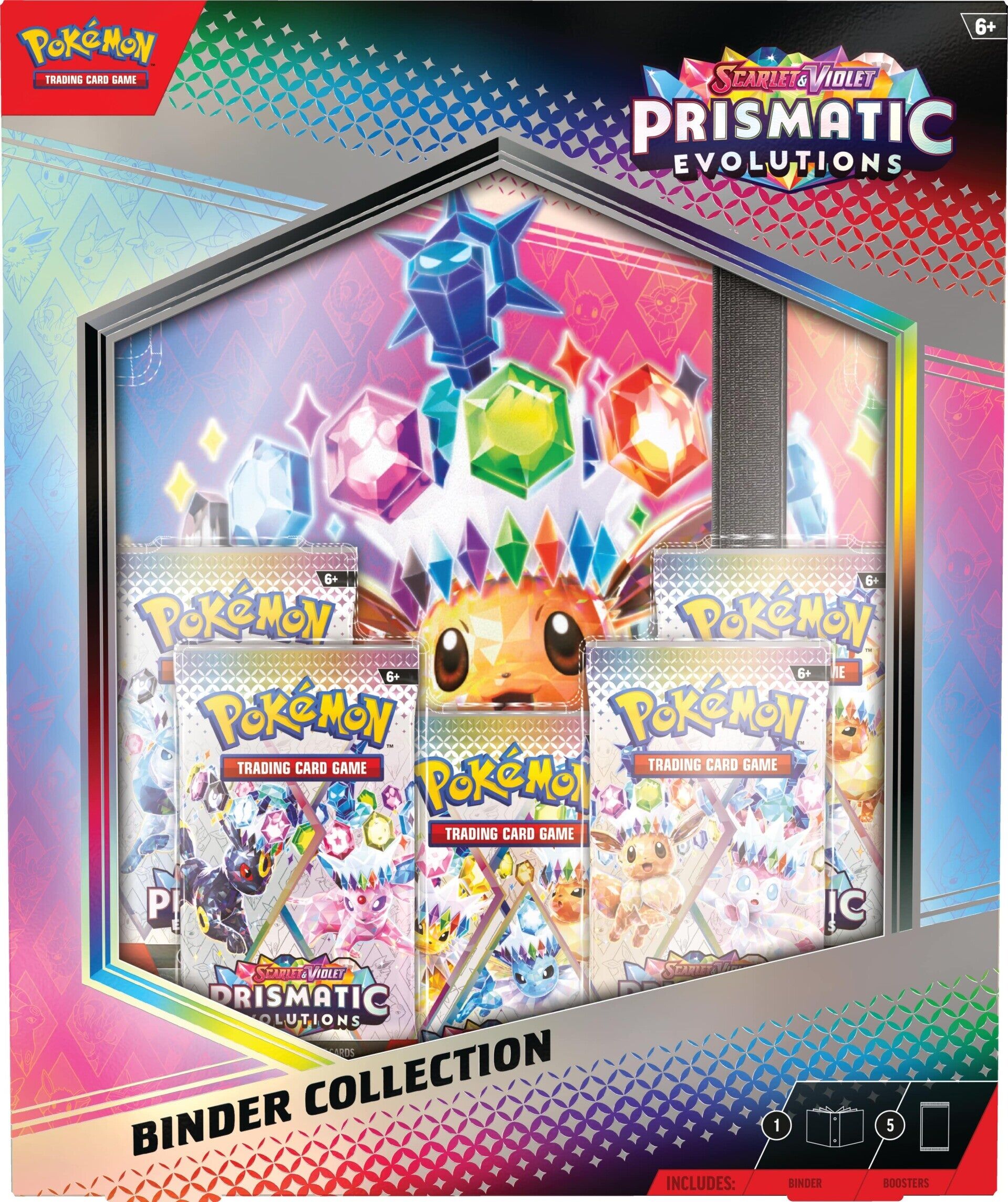 Pokémon Scarlet & Violet: Prismatic Evolutions Binder Collection - EN