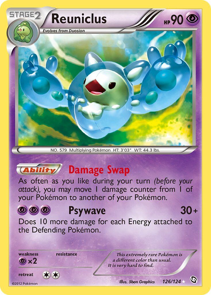 Reuniclus - 126/124 - EN Reuniclus - 126/124 - EN