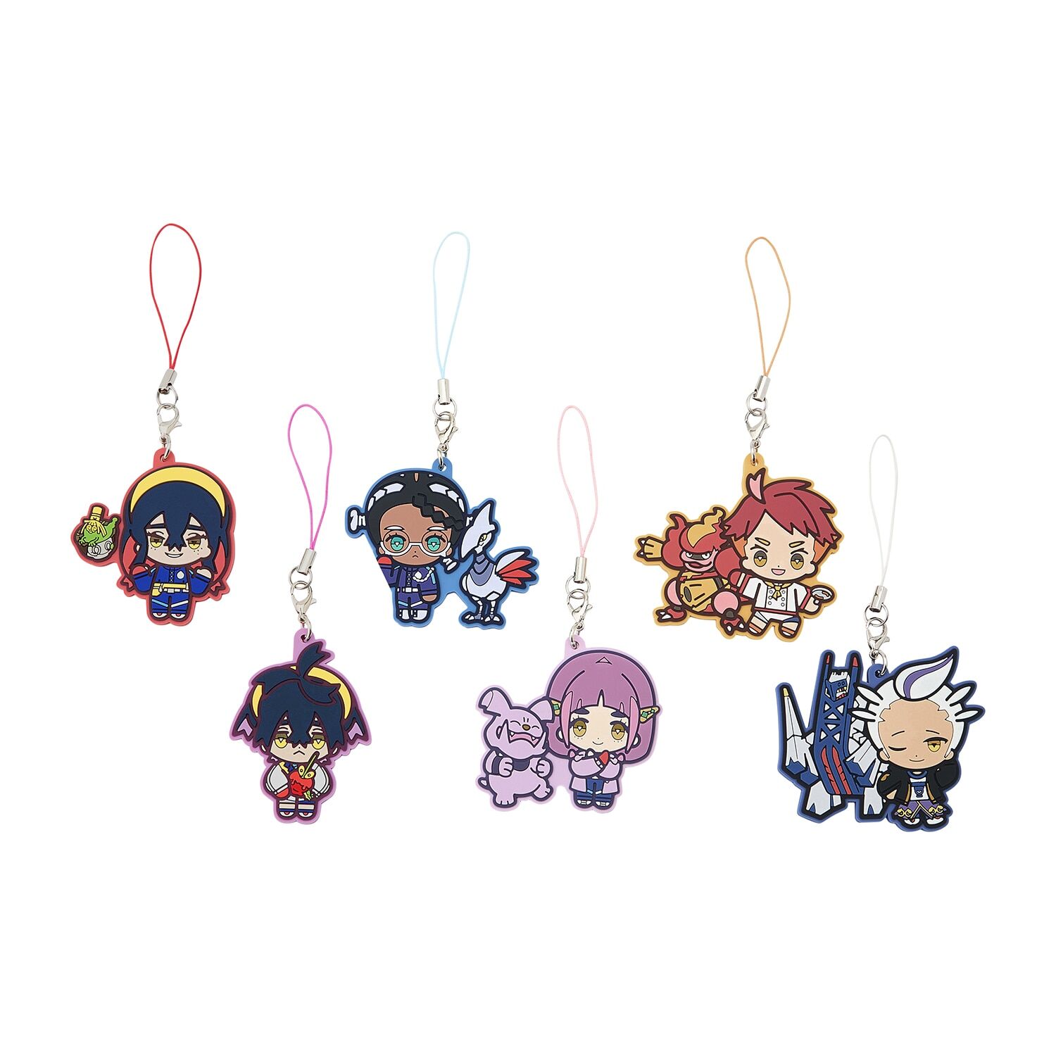 Rubber Strap Collection Pokemon Trainers Zero's Treasure (1 Random) Rubber Strap Collection Pokemon Trainers Zero's Treasure (1 Random)