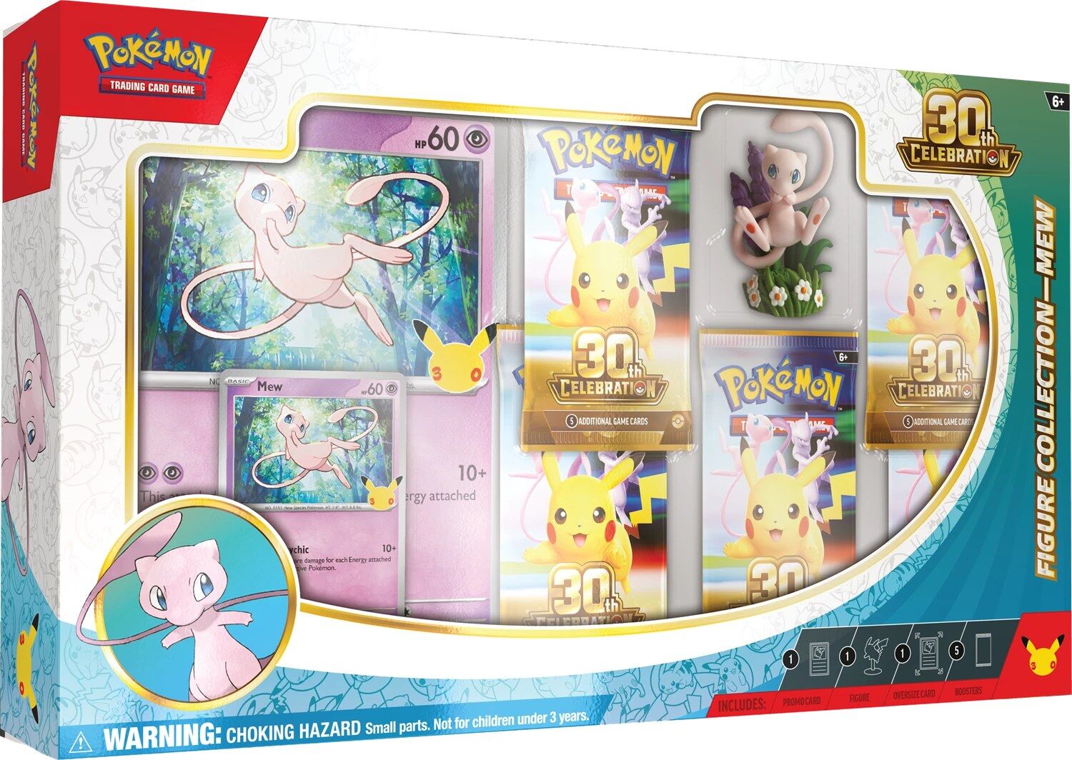 Pokémon TCG: 30th Celebration Mew Figure Collection