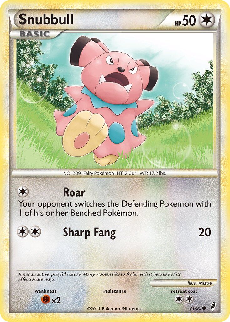 Snubbull - 71/95 - EN Snubbull - 71/95 - EN