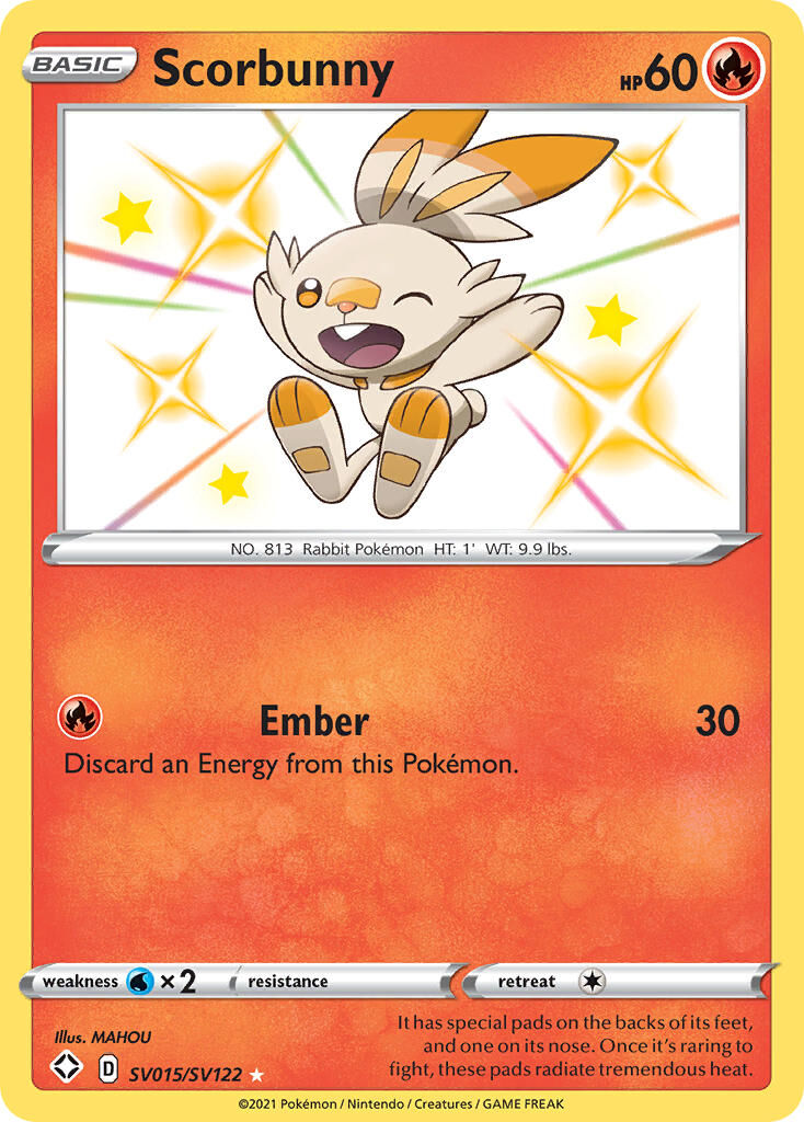 Scorbunny - SV015/SV122 - EN