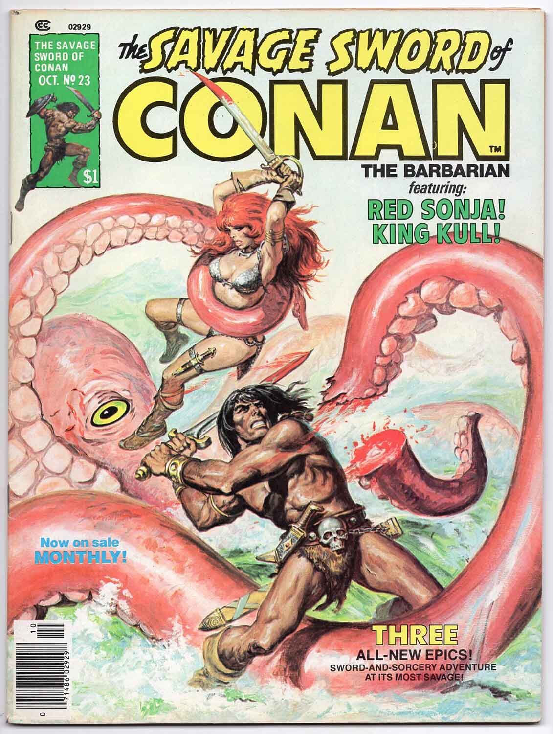 Savage Sword of Conan the Barbarian #23