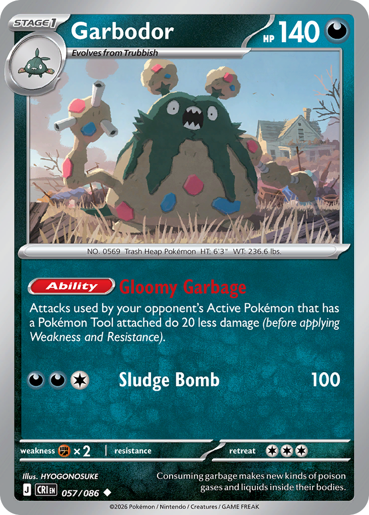 Garbodor - 057/086 - EN Garbodor - 057/086 - EN