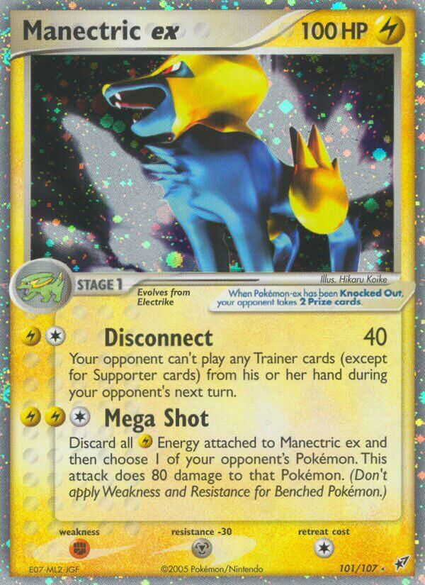 Manectric ex - 101/107 - EN