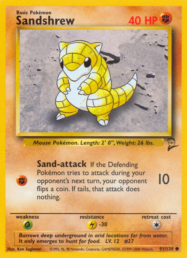 Sandshrew - 91/130 - EN