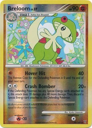 Breloom - 52/147 - Reverse Holo - EN