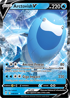 arctovish-v-048-203-pokemon-tcg-near-mint-en Arctovish V - 048/203 - Pokémon TCG - Near Mint - EN