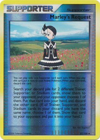 Marley’s Request - 87/100 - Reverse Holo - EN Marley’s Request - 87/100 - Reverse Holo - EN