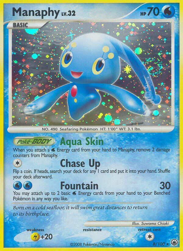 Manaphy - 8/100 - EN Manaphy - 8/100 - EN