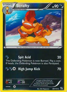 Scrafty 069/114 - Pokémon TCG