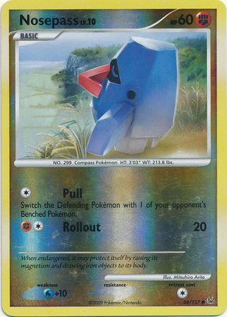 Nosepass - 84/127 - Reverse Holo - EN