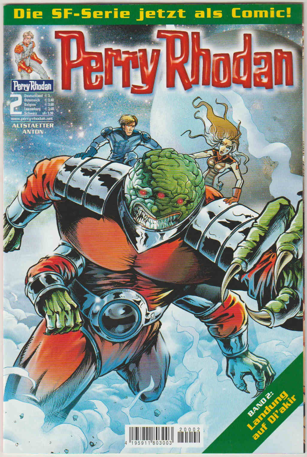 Perry Rhodan #1-4 komplett 2002