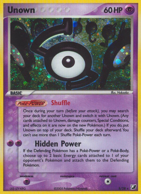 Unown - S/115 - EN Unown - S/115 - EN