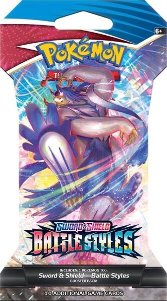 Pokémon Sword & Shield Battle Styles Sleeved Booster - EN