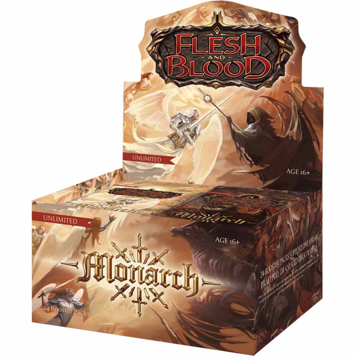 Flesh and Blood Monarch Unlimited Edition Booster Display