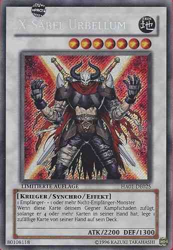 X-Säbel Urbellum - Yu-Gi-Oh!