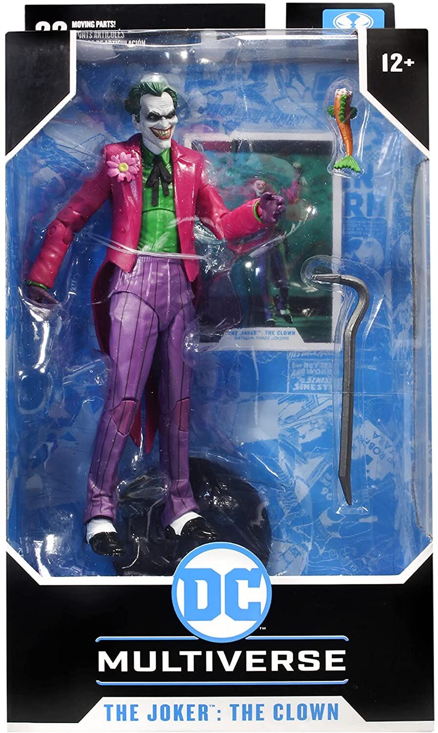 DC Multiverse The Joker: The Clown from Batman: Three Jokers 7-Inch Action Figure DC Multiverse The Joker: The Clown from Batman: Three Jokers 7-Inch Action Figure