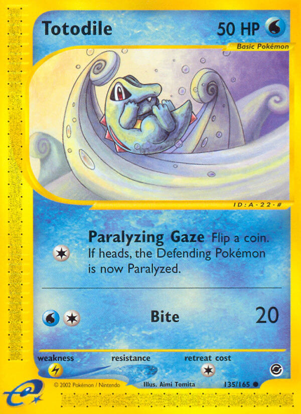 Totodile - 135/165 - EN Totodile - 135/165 - EN