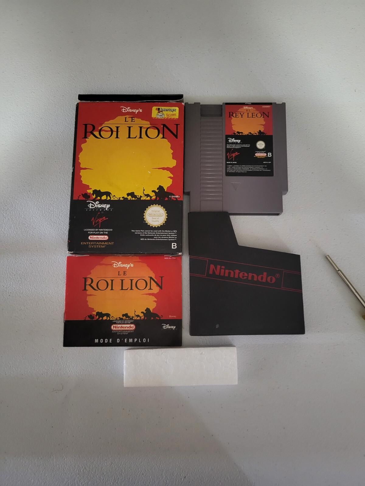Le Roi Lion - NES Le Roi Lion - NES