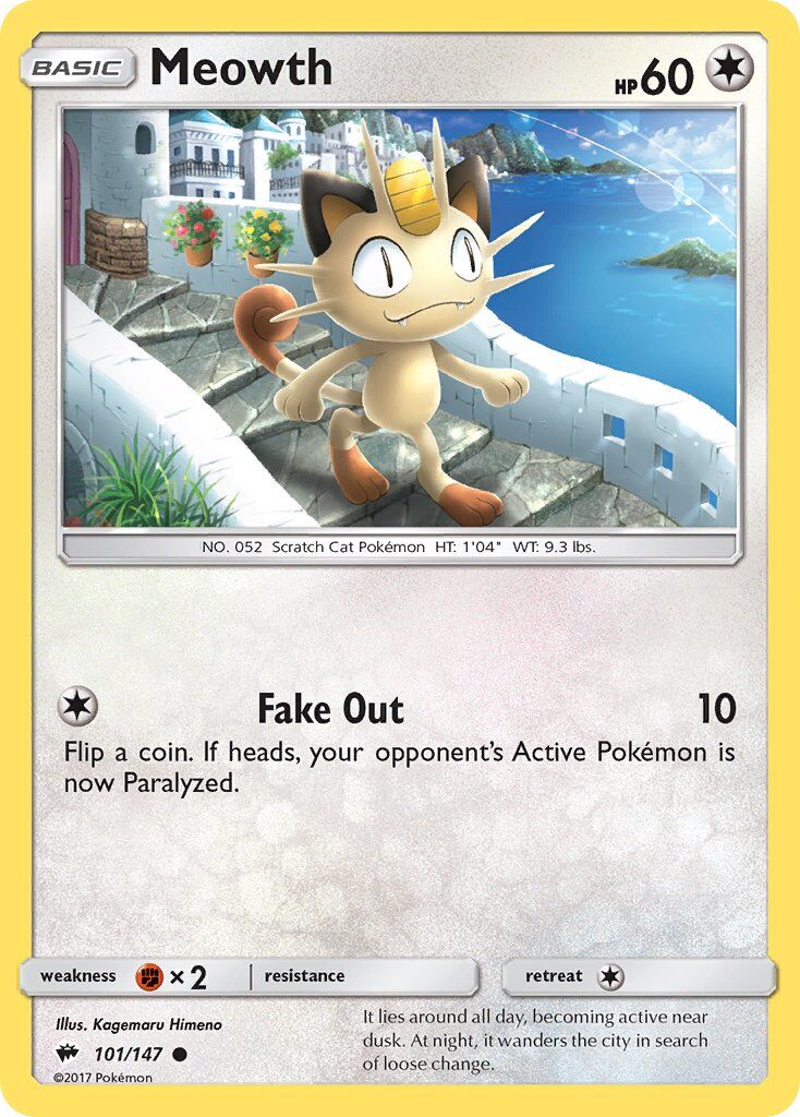 Meowth - 101/147 - EN