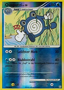 Quaputzi - 115/146 - Reverse Holo - Pokémon TCG - Near Mint - DE