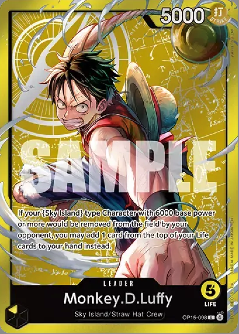 Learn to Play - Set Sil Deck Set SD-01 - One Piece Card Game - EN