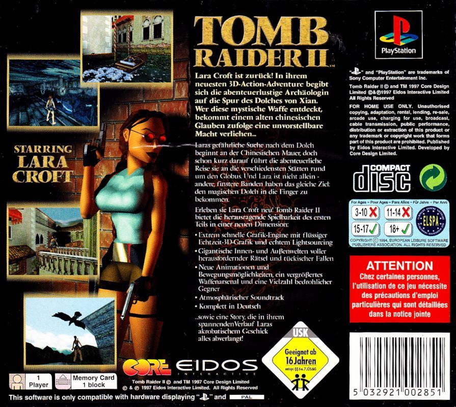 Tomb Raider 2 - DE