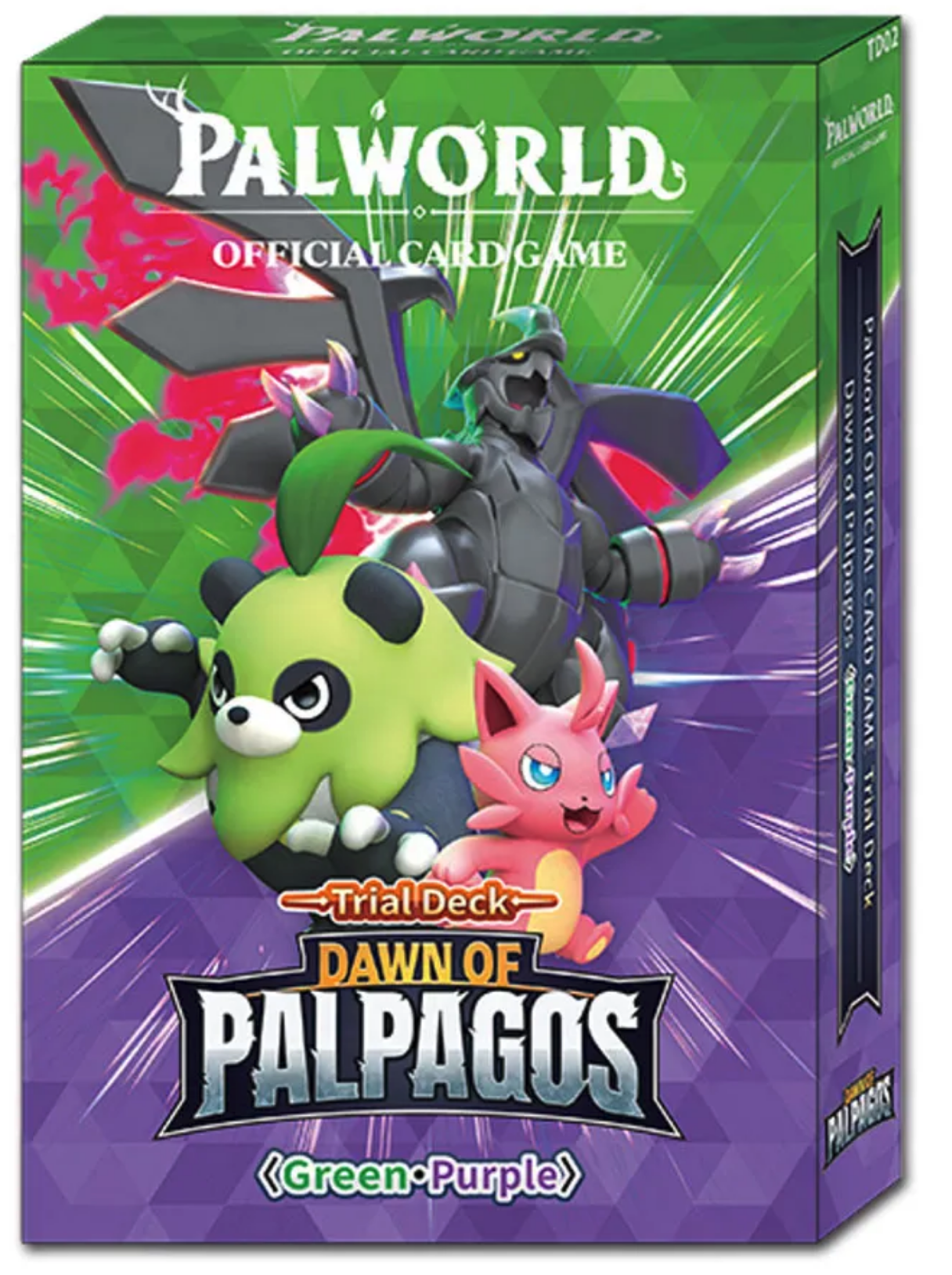 Dawn of Palpagos Trial Deck TD01 Green·Purple - Palworld Card Game - EN