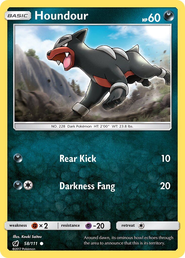 Houndour - 58/111 - EN