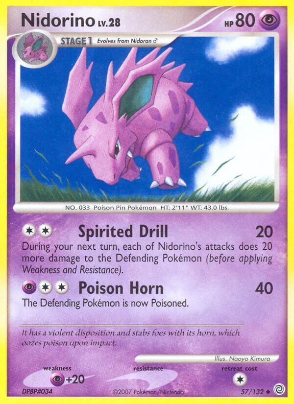 Nidorino - 57/132 - EN Nidorino - 57/132 - EN