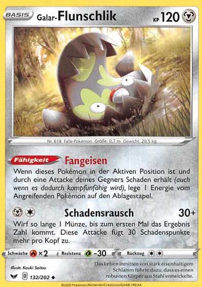 Galar-Flunschlik 132/202 - Pokémon TCG