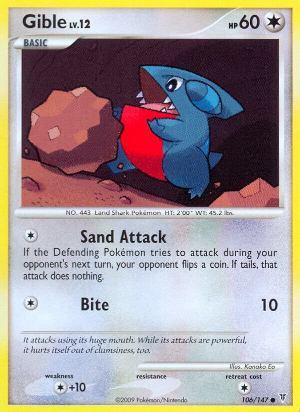 Gible - 106/147 - EN